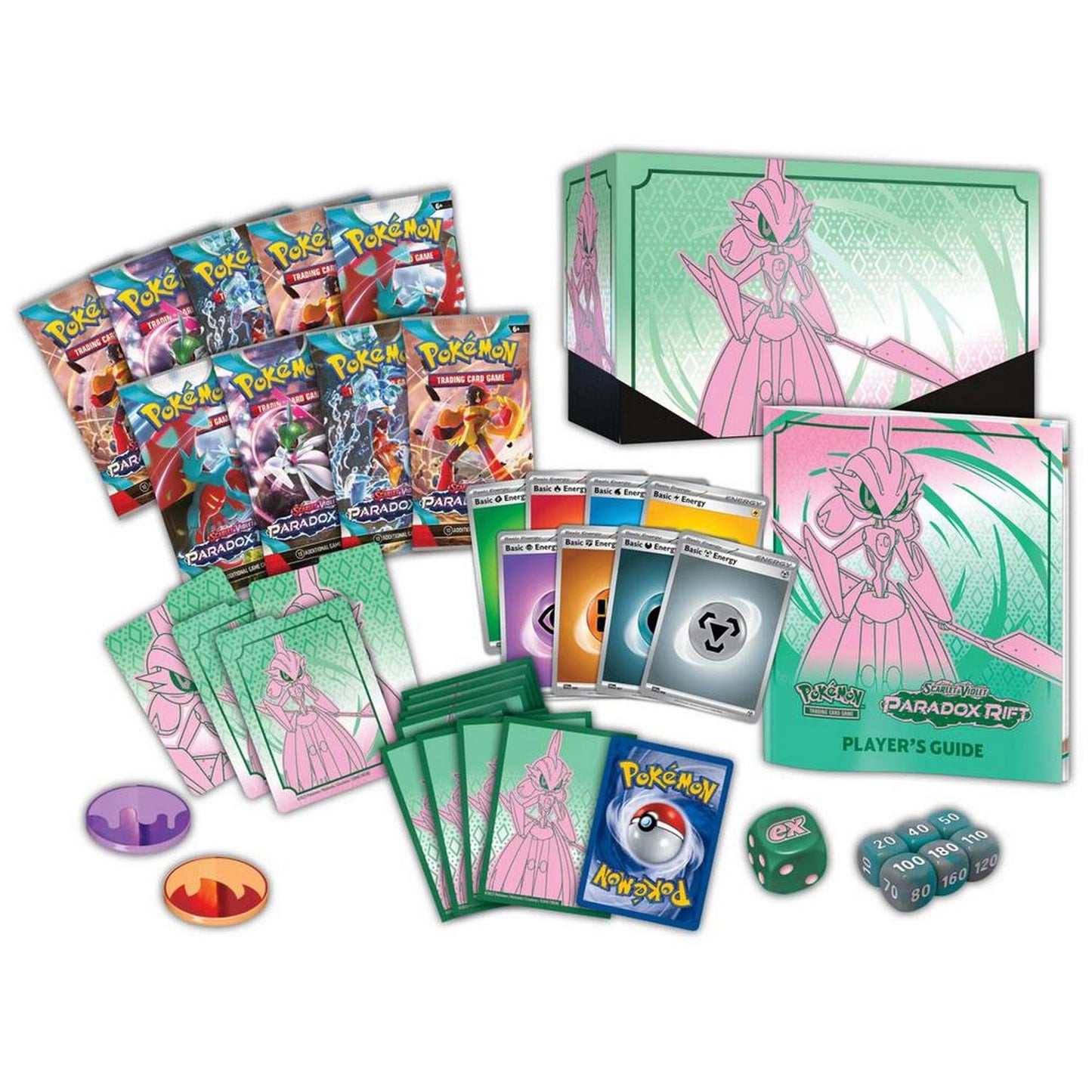 Pokemon: Scarlet & Violet Paradox Rift Elite Trainer Box [Iron Valiant]
