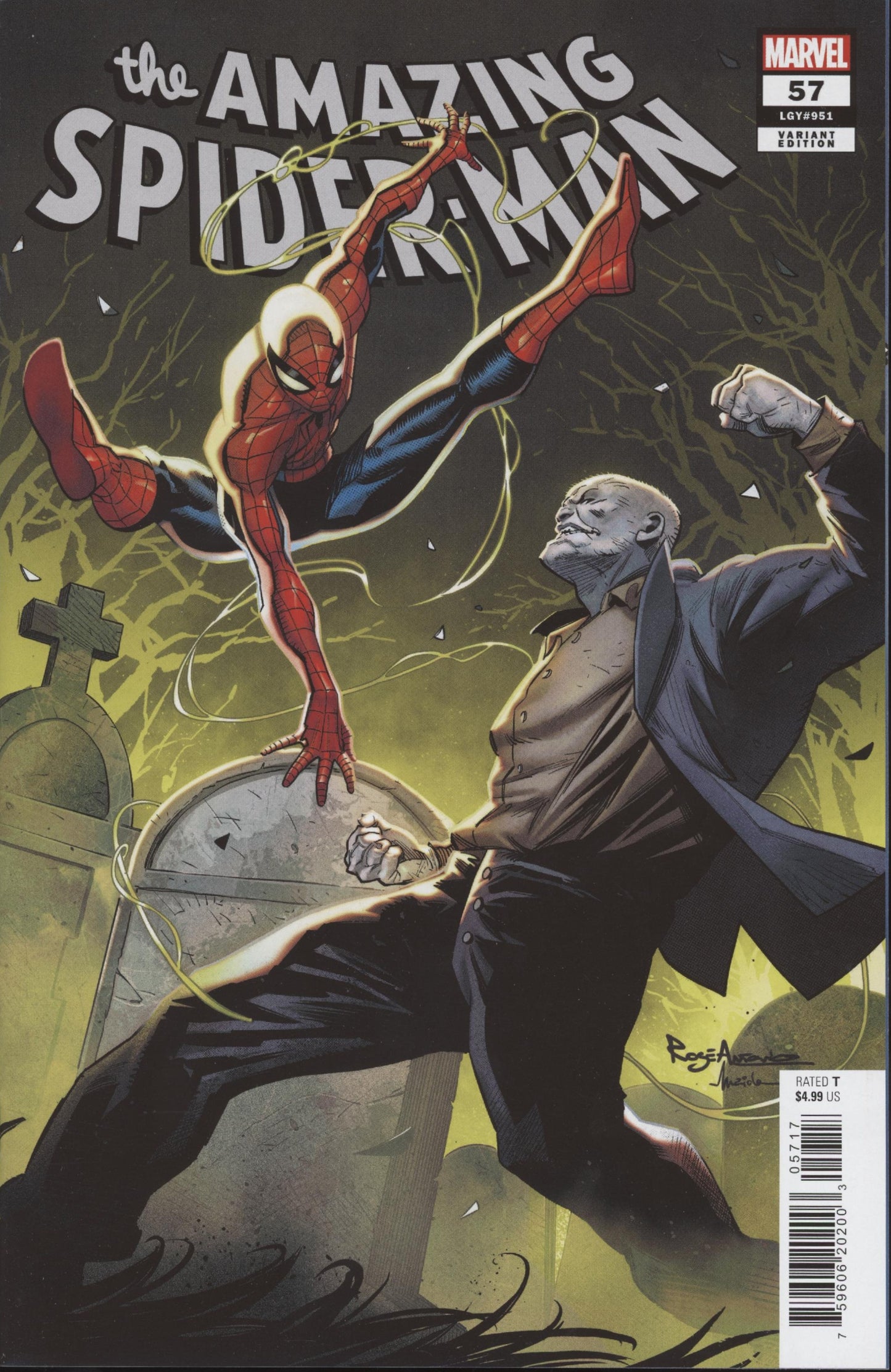 Amazing Spider-Man Issue #57F 1:25 Retailer Incentive Variant