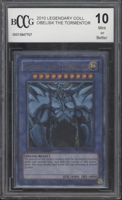 Obelisk the Tormentor Yu-Gi-Oh! Legendary Collection Limited Edition Beckett 10