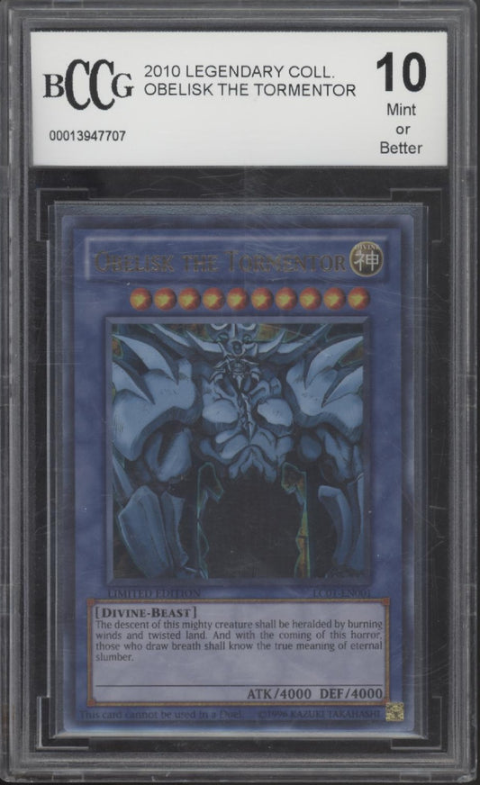 Obelisk the Tormentor Yu-Gi-Oh! Legendary Collection Limited Edition Beckett 10