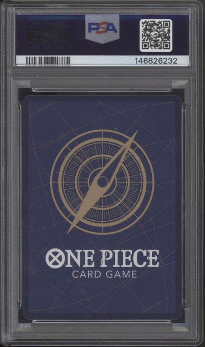 Vinsmoke Reiju One Piece Card Game Legacy of the Master Alt Art #063 PSA 10