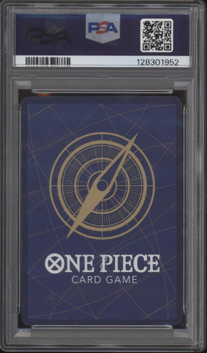 O-Nami One Piece Card Game OP07 Special Alternate Art #101 PSA 10