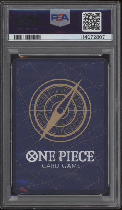 Portgas D Ace One Piece Card Game OP02 Manga Alt Art Japanese #013 PSA 10