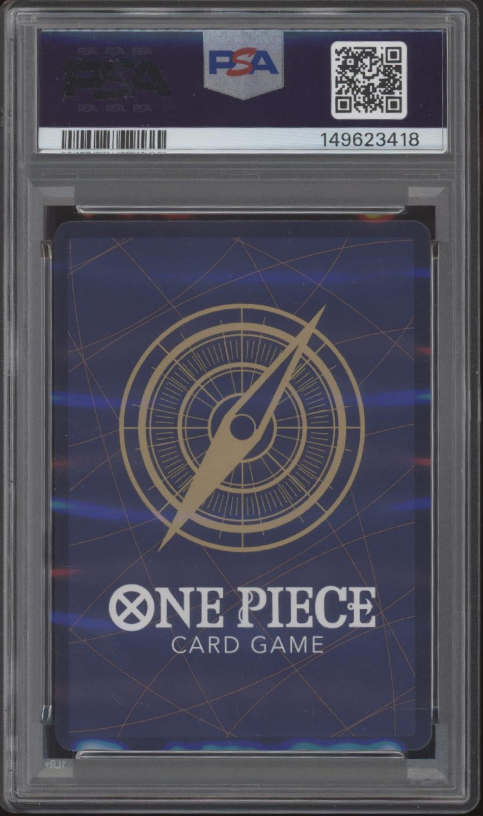 Monkey D Luffy One Piece Card Game OP13 Treasure Rare #058 PSA 9