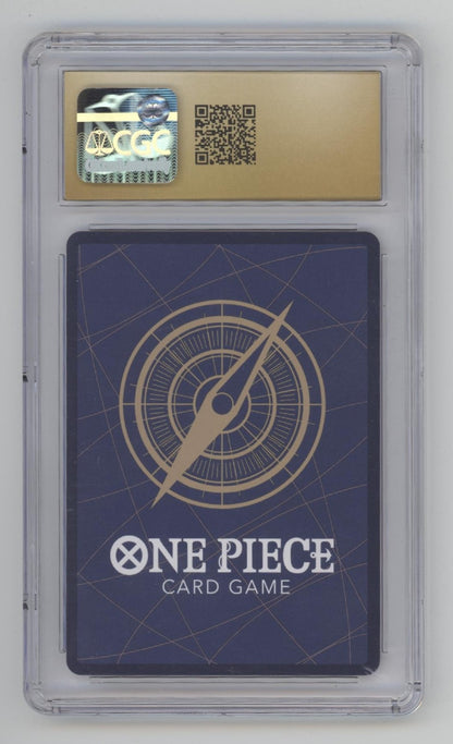 Monkey D Luffy One Piece Card Game Pirates Party Vol. 5 Promo CGC 10 Pristine #1