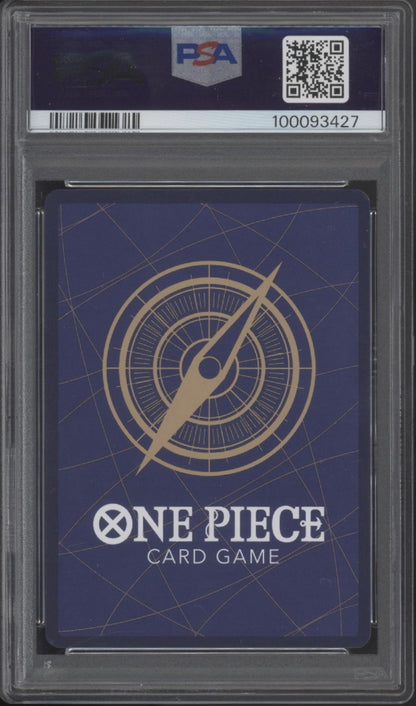 Monkey D Luffy One Piece Card Game OP02 Alternate Art Japanese #062 PSA 10