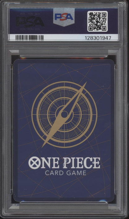 Portgas D Ace One Piece Card Game OP08 Special Alternate Art #013 PSA 10