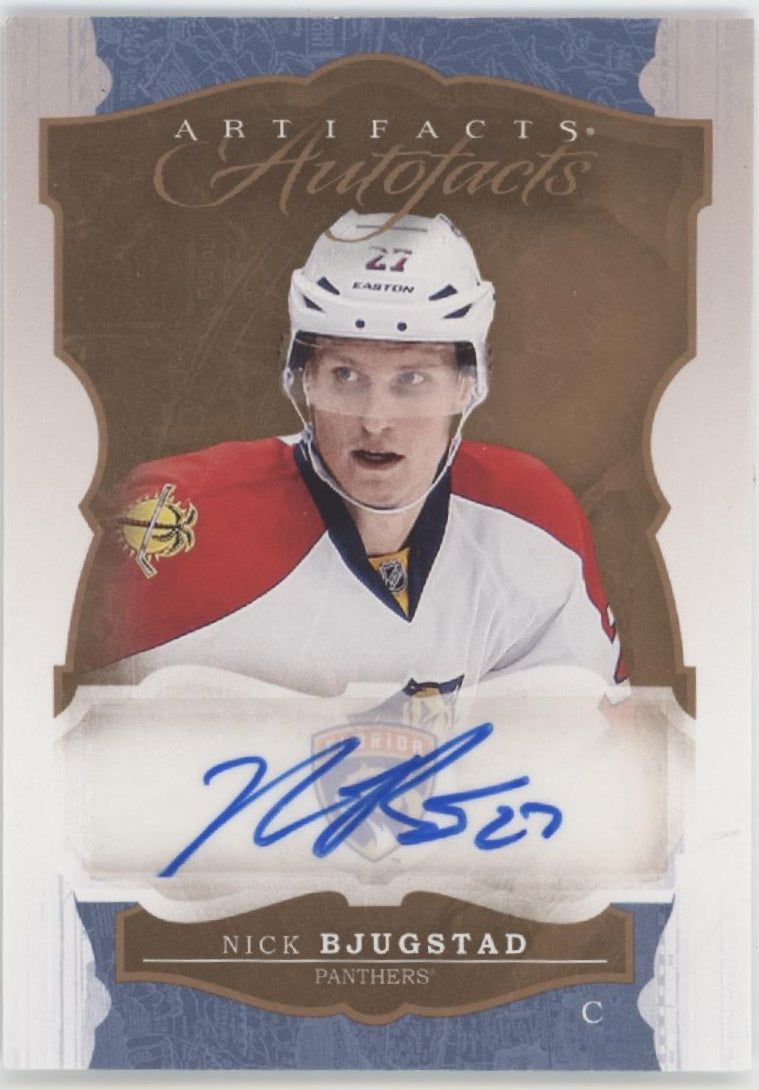 Nick Bjudstad 2016-17 Upper Deck Artifacts Auto #A-NB