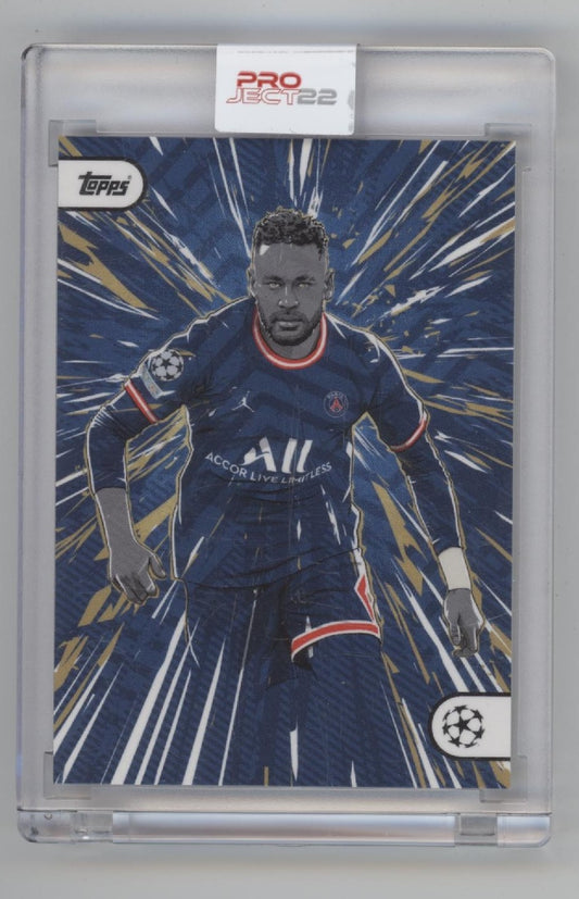 Neymar Jr 2022 Topps UEFA Champions League Project 2022