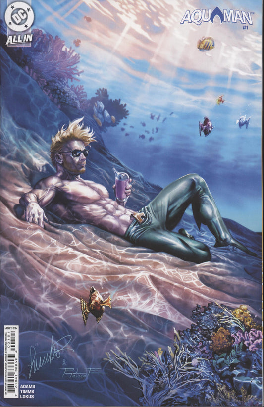 Aquaman Issue #1F 1:25 Retailer Incentive Variant