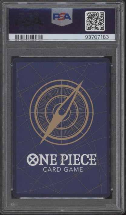 Kuzan One Piece Card Game OP02 Alternate Art #121 PSA 10