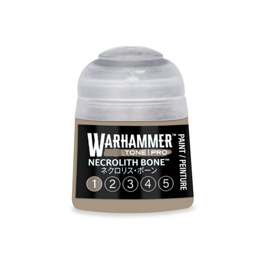 Warhammer Tone Pro: Necrolith Bone 1 Paint (12ml)
