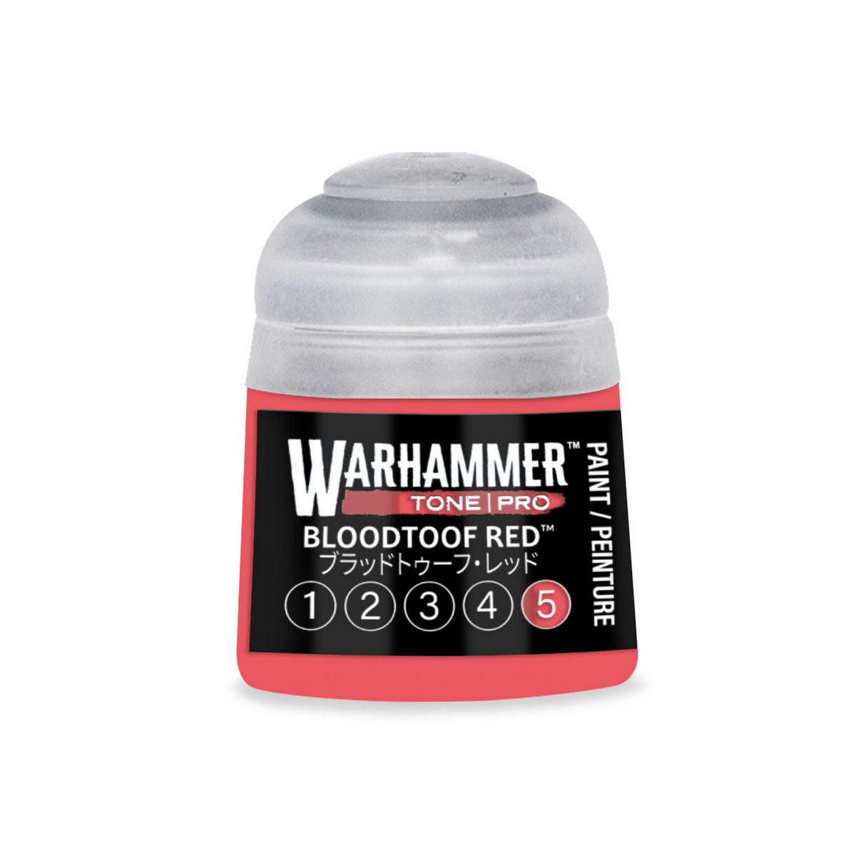 Warhammer Tone Pro: Bloodtoof Red 5 Paint (12ml)