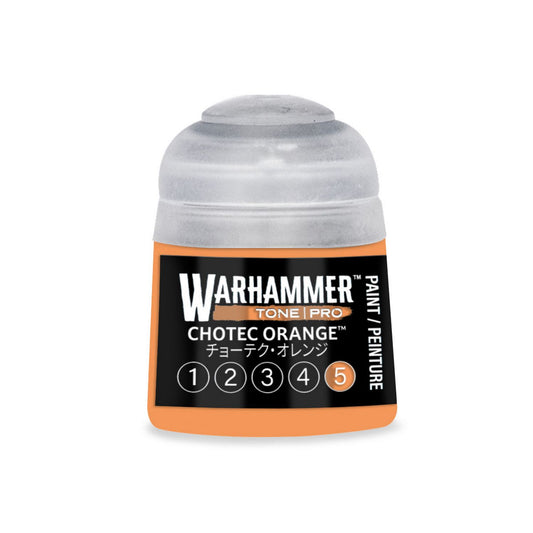 Warhammer Tone Pro: Chotec Orange 5 Paint (12ml)