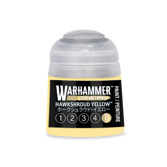 Warhammer Tone Pro: Hawkshroud Yellow 5 Paint (12ml)