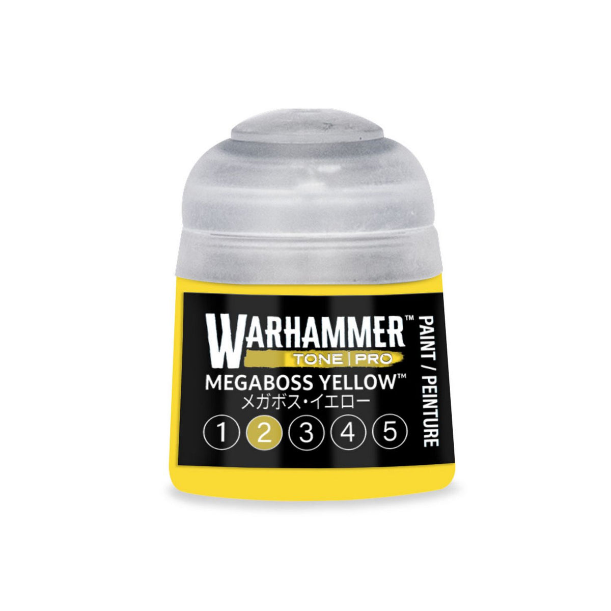 Warhammer Tone Pro: Megaboss Yellow 2 Paint (12ml)