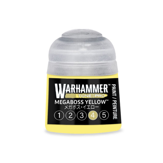 Warhammer Tone Pro: Megaboss Yellow 4 Paint (12ml)