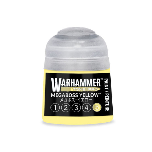 Warhammer Tone Pro: Megaboss Yellow 5 Paint (12ml)