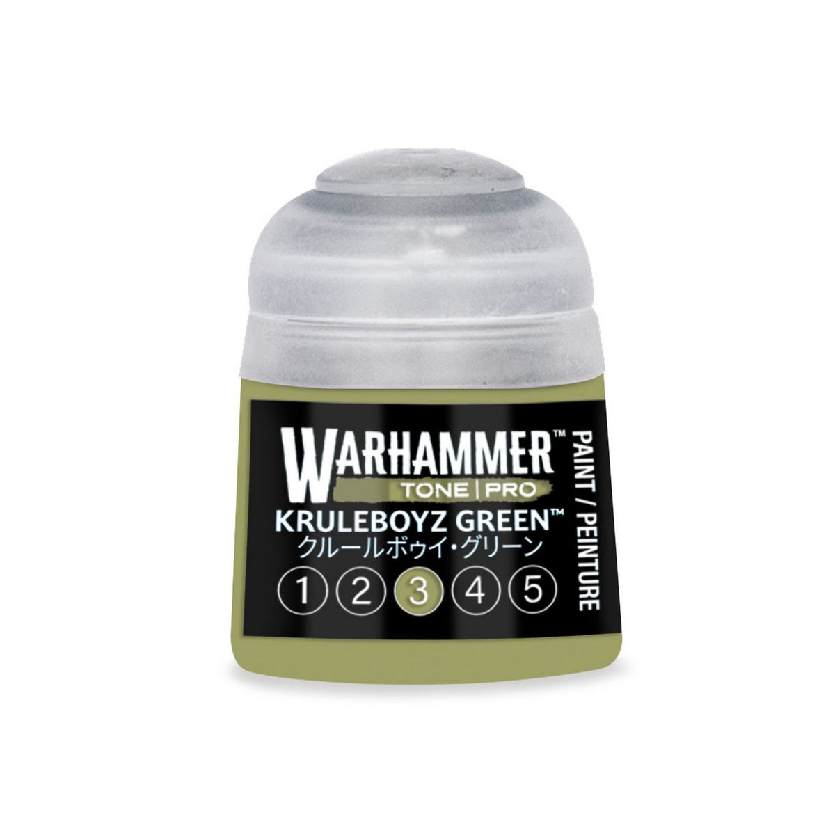 Warhammer Tone Pro: Kruleboyz Green 3 Paint (12ml)
