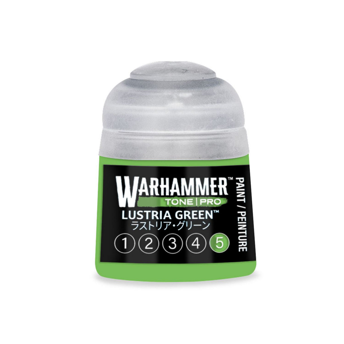 Warhammer Tone Pro: Lustria Green 5 Paint (12ml)