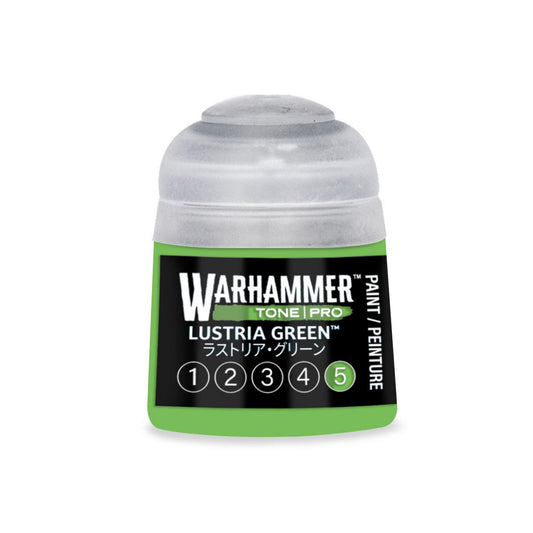 Warhammer Tone Pro: Lustria Green 5 Paint (12ml)