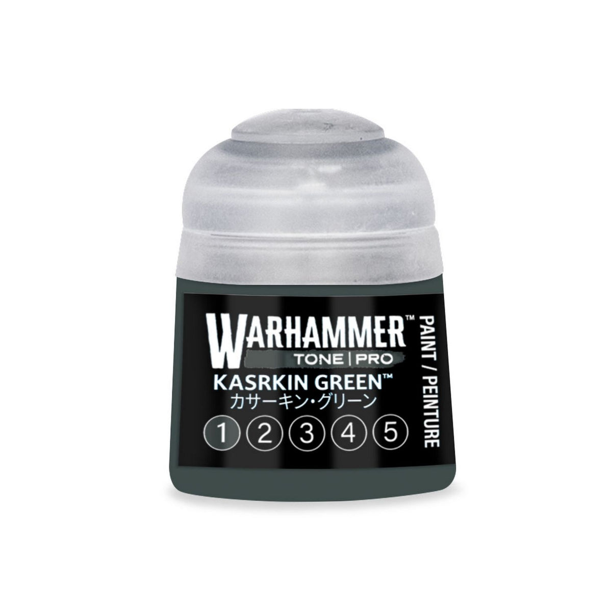 Warhammer Tone Pro: Kasrkin Green 1 Paint (12ml)