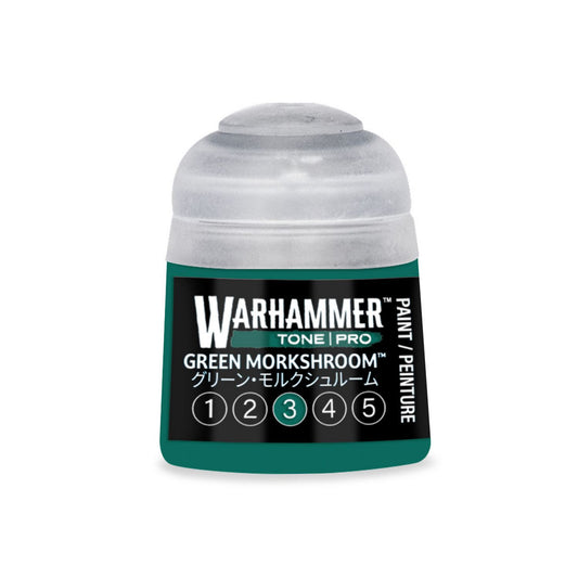 Warhammer Tone Pro: Green Morkshroom 3 Paint (12ml)