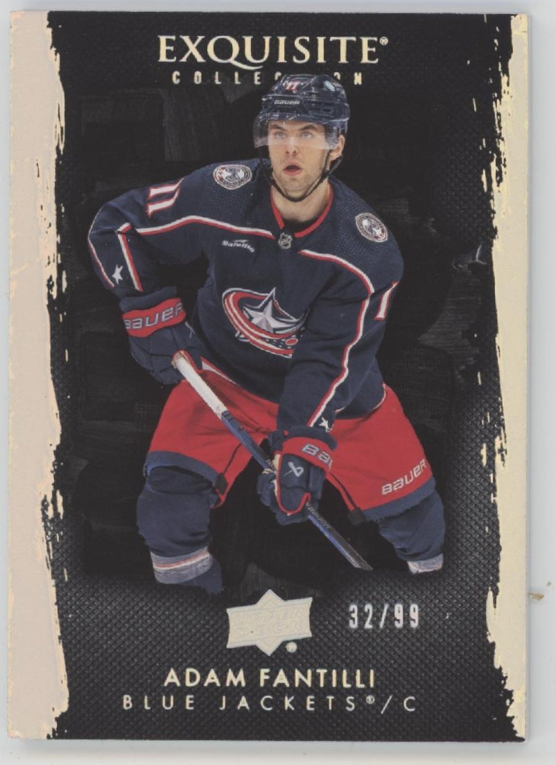 Adam Fantilli 2023-24 Upper Deck Exquisite 32/99 #EB-AF