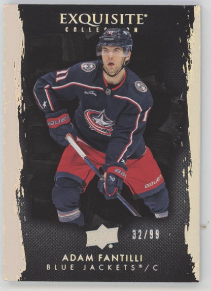 Adam Fantilli 2023-24 Upper Deck Exquisite 32/99 #EB-AF