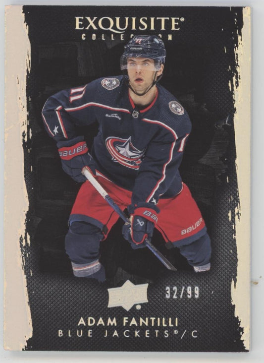Adam Fantilli 2023-24 Upper Deck Exquisite 32/99 #EB-AF