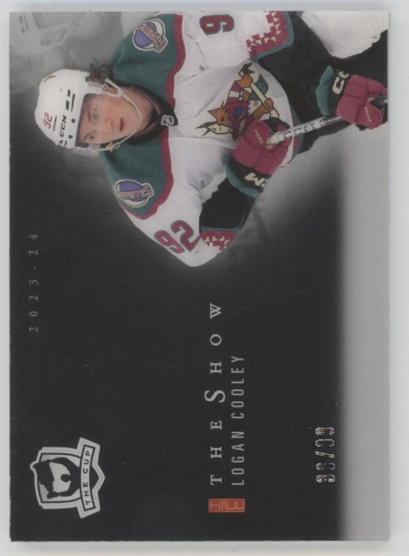Logan Cooley 2023-24 Upper Deck The Cup The Show 36/99 #SB-CO