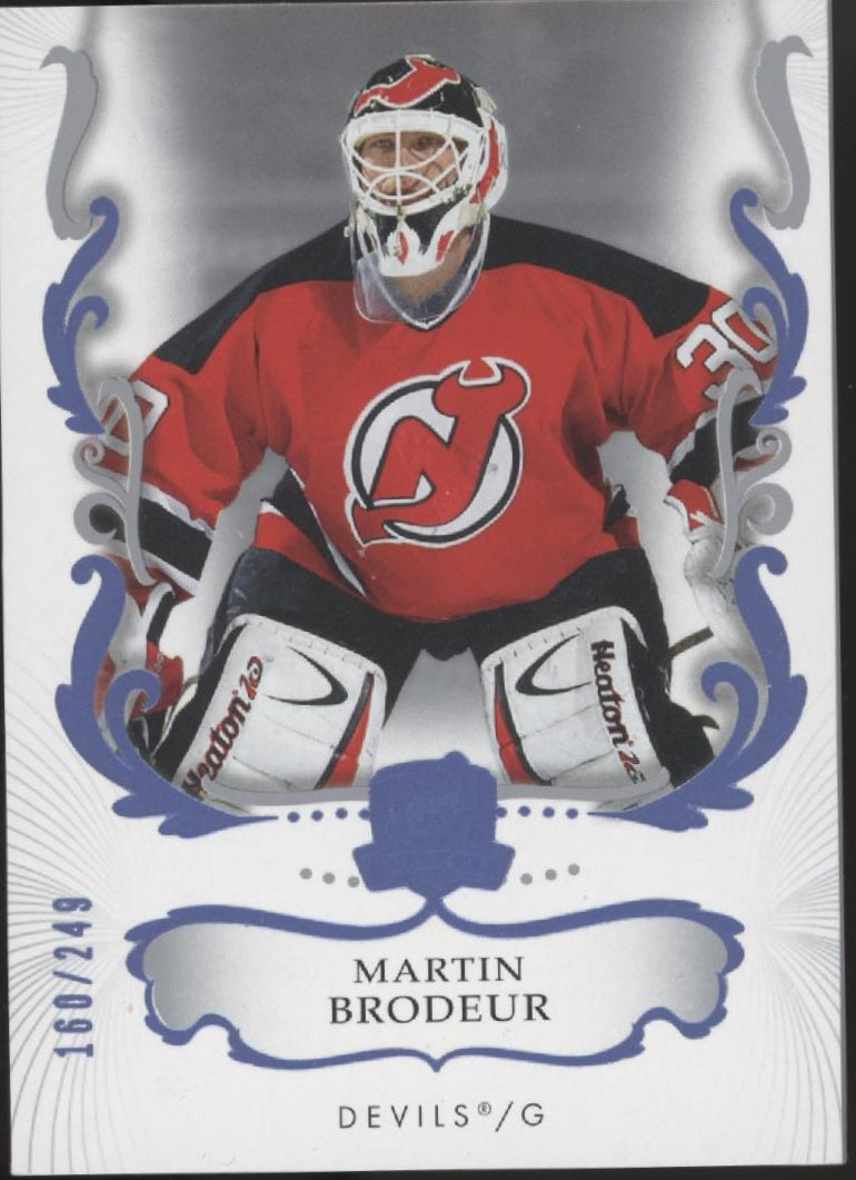 Martin Brodeur 2023-24 Upper Deck The Cup Blue 160/249 #5