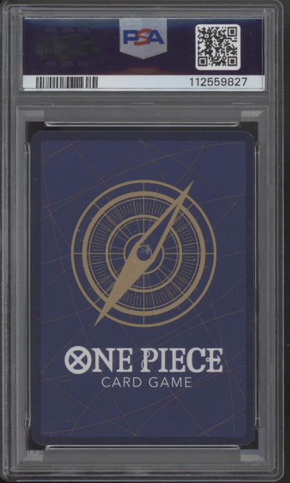 Nami One Piece Card Game OP08 Alternate Art #106 PSA 10