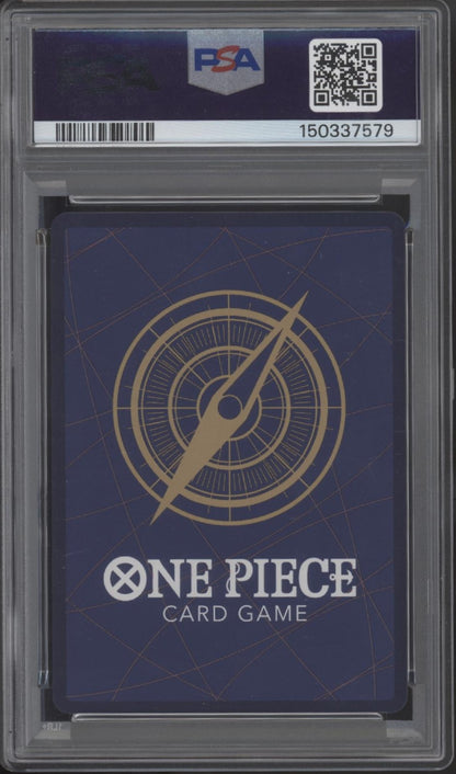 Buggy One Piece Card Game OP09 Manga Alternate Art #051 PSA 10