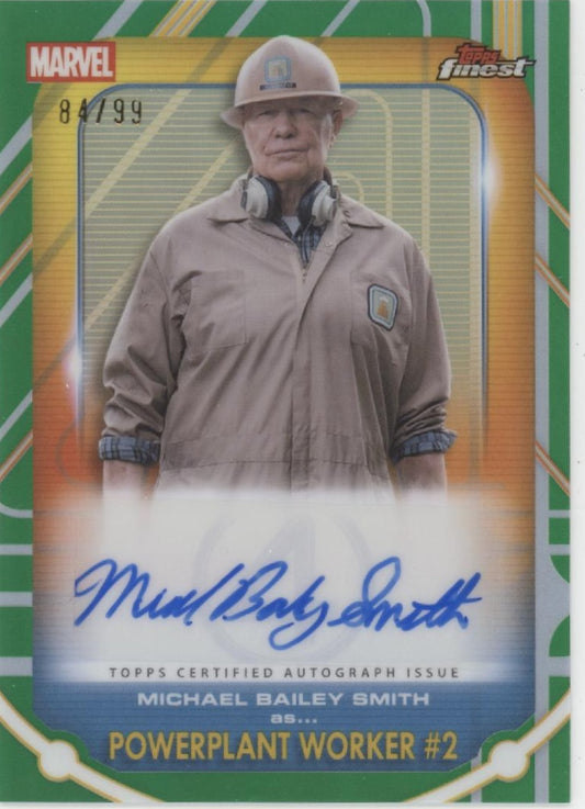Michael Bailey Smith as Powerplant Worker #2 2026 Finest Marvel Auto 84/99