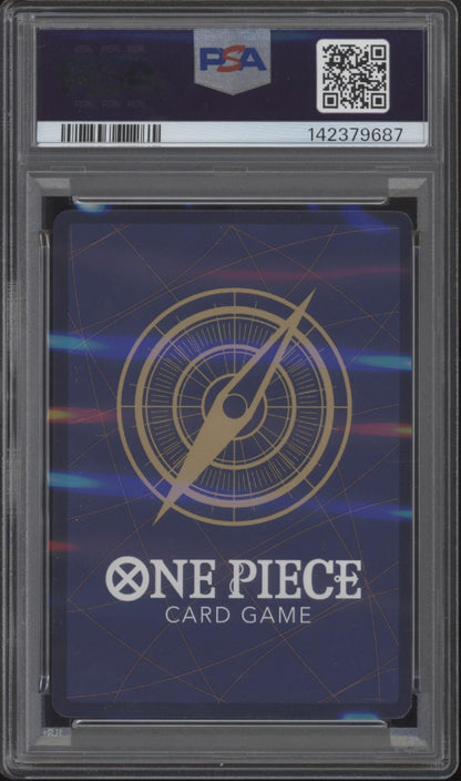 Monkey D Luffy One Piece Card Game Treasure Boosters Set #006 PSA 9 #1