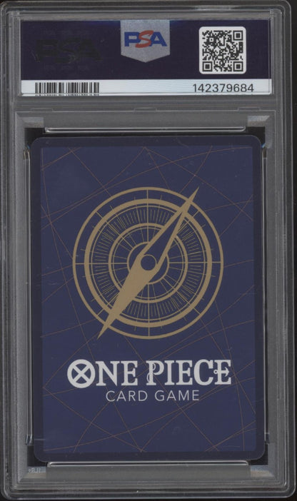 Monkey D Luffy One Piece Card Game Treasure Boosters Set #006 PSA 10 #2