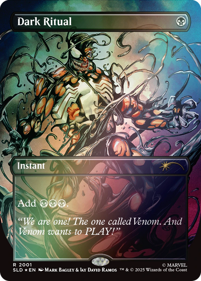 Magic the Gathering: Secret Lair x Marvel - Spider-Man: Venom Unleashed (Colors) [Rainbow Foil]