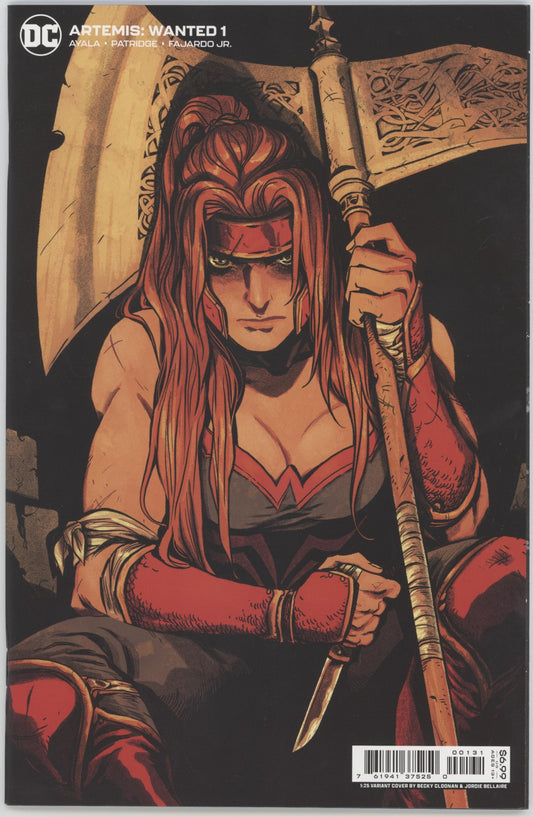 Artemis Wanted Issue #1C 1:25 Retailer Incentive Variant