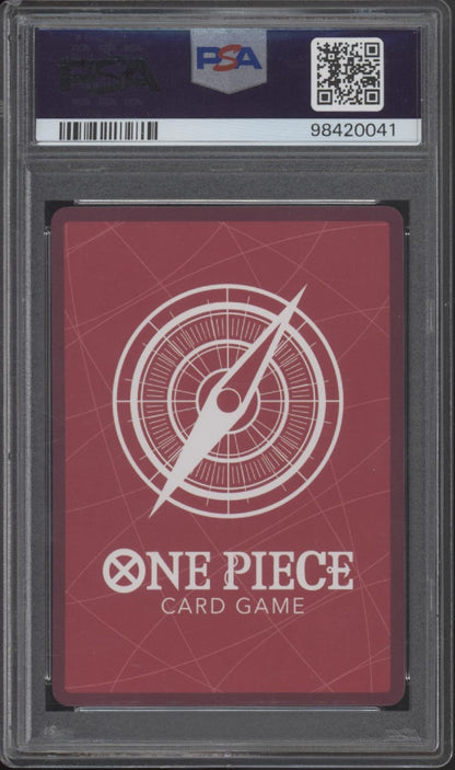 Monkey D Luffy One Piece Card Game PSA Magazine Exclusive Promo #060 PSA 10