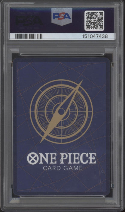 Monkey D Luffy One Piece Card Game OP13 Manga Alternate Art #118 PSA 10
