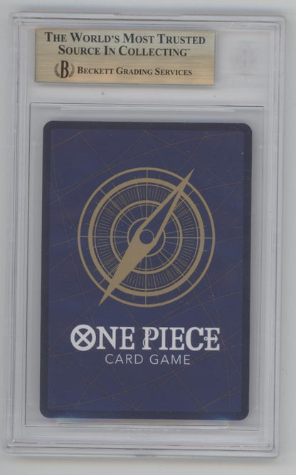 Shanks One Piece Emperors in the New World Wanted Alt Art Beckett 10 Pristine