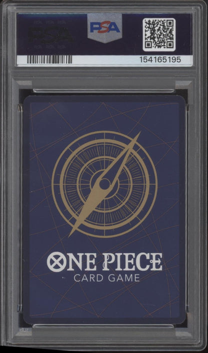 Gol D Roger One Piece Card Game OP09 Alternate Art #118 PSA 9