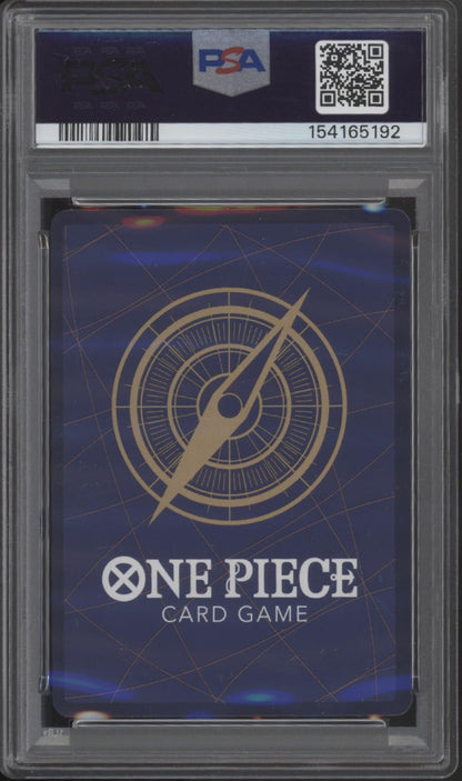 Monkey D Luffy One Piece Card Game EB02 Alternate Art #061 PSA 10