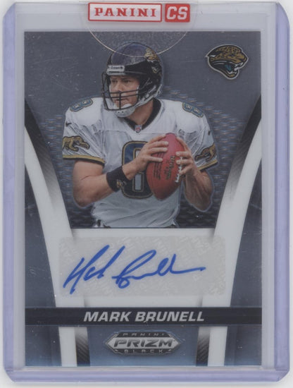Mark Brunell 2025 Panini Prizm Black Auto #FS-MBL