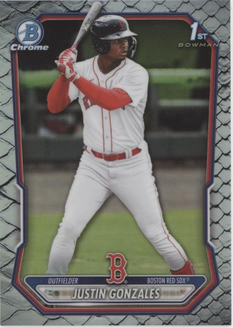 Justin Gonzales 2026 Bowman Chrome Scale Refractor #BCP-141