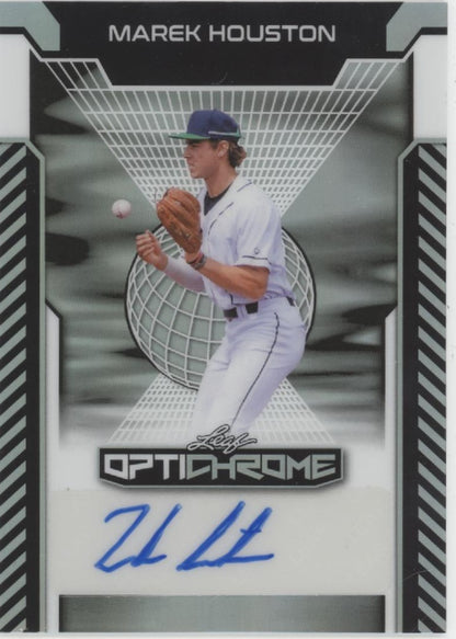 Marek Houston 2025 Leaf Optichrome Refractor Auto 7/10