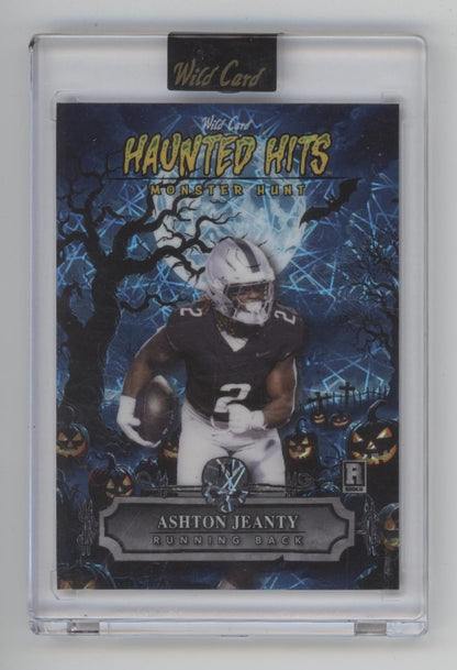 Ashton Jeanty 2025 Wild Card Haunted Hits 1/1 #HHP-AJ