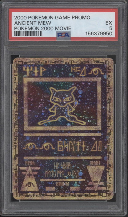 Ancient Mew Pokemon 2000 Movie Promo PSA 5