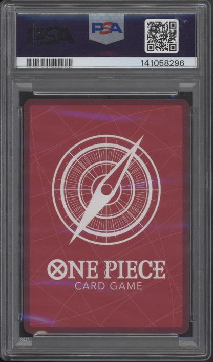 Roronoa Zoro One Piece Card Game OP12 Alternate Art #020 PSA 10